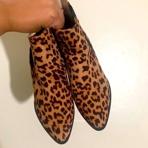 Amazon Leopard Booties